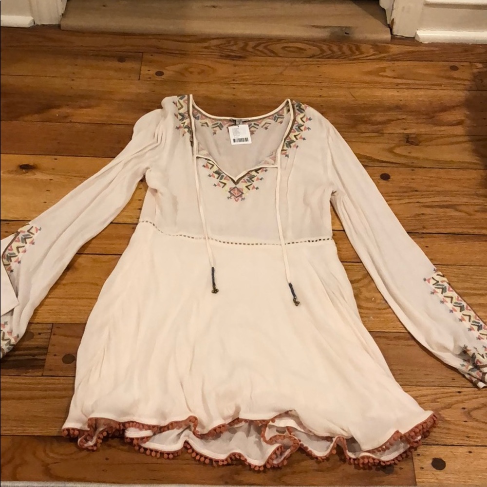 Beige Boho dress